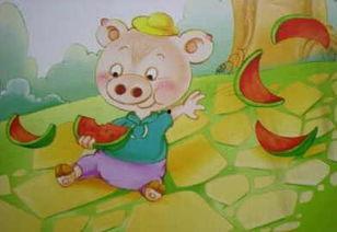 三只吃瓜小猪故事视频播放,欢乐田园大冒险